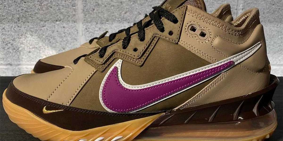 New 2021 Nike LeBron 18 Low "Viotech" Basketball Shoes