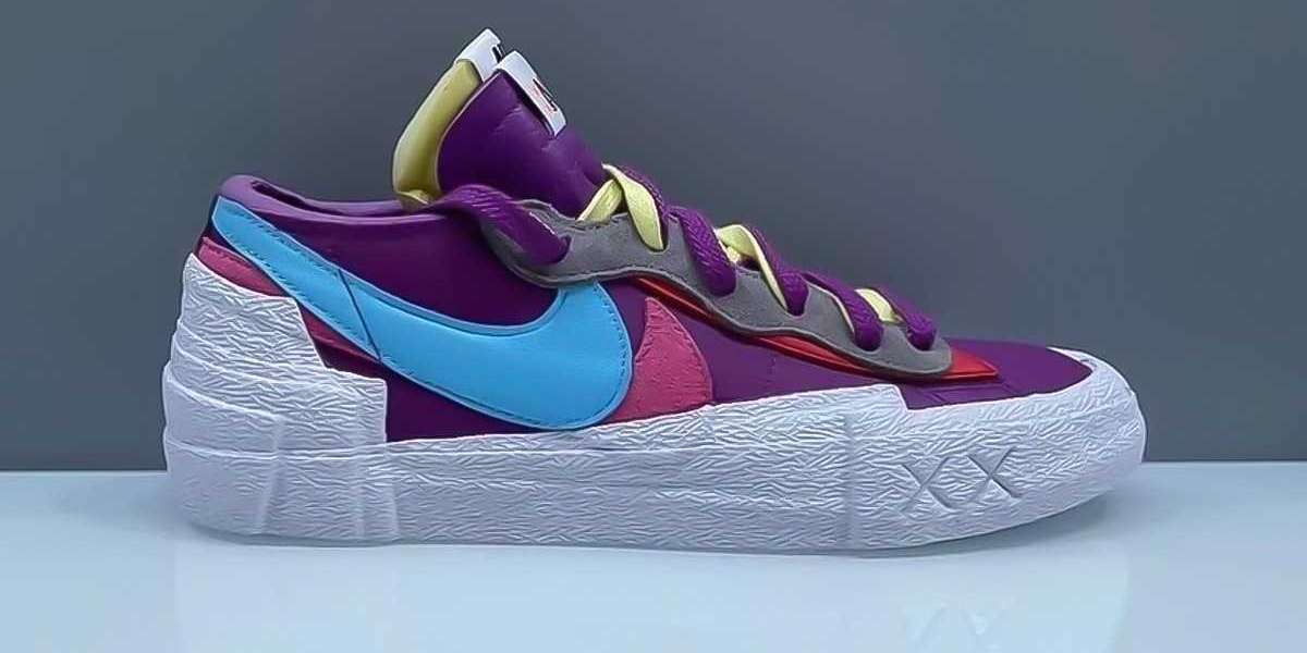 Look At KAWS x sacai x Nike Blazer Low New Colorway Purple