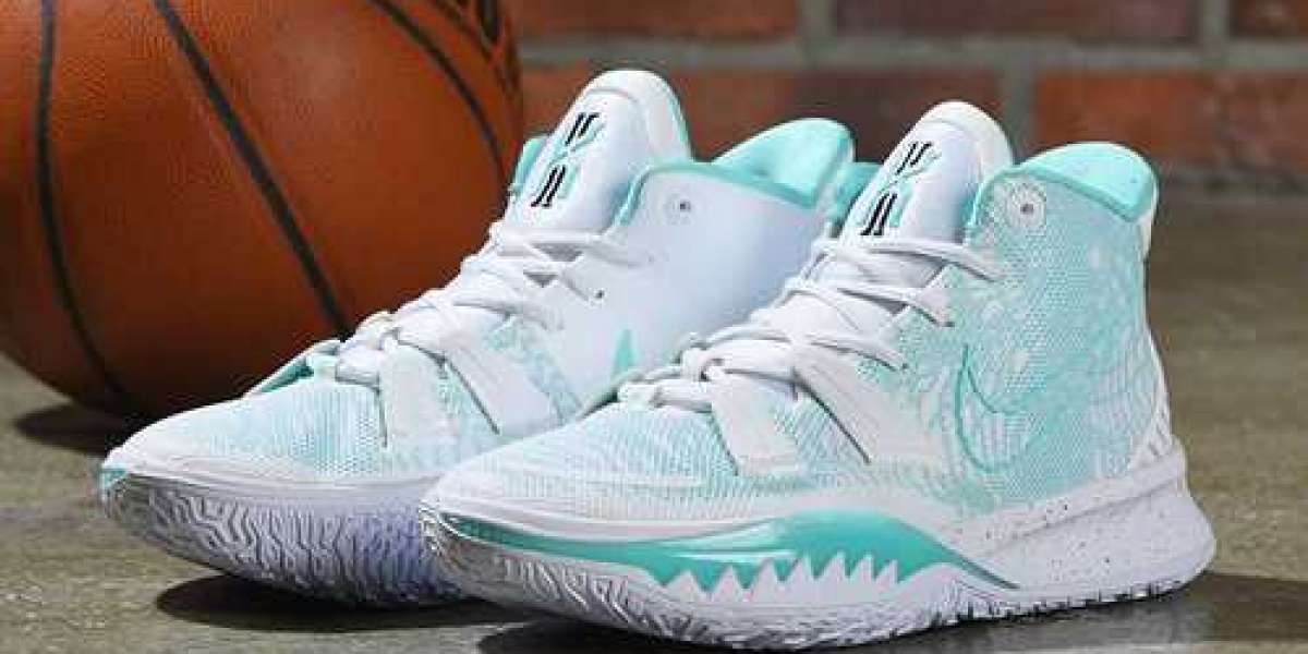 Most Popular Nike Kyrie 7 White Mint Green For Cheap