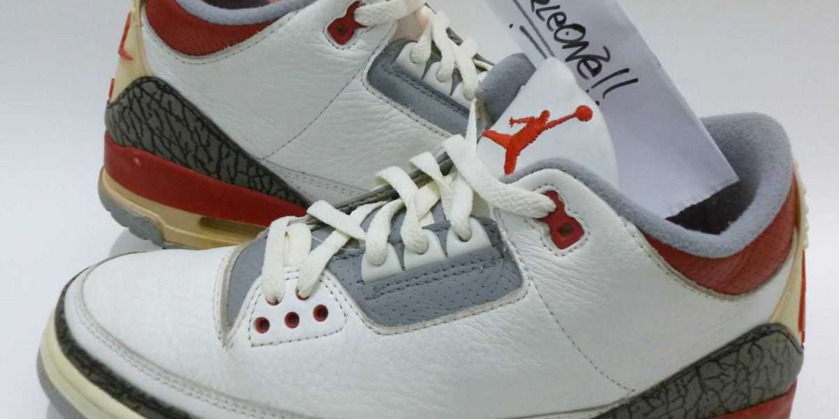 New 2022 Air Jordan 3 OG “Fire Red” Basketball Shoes