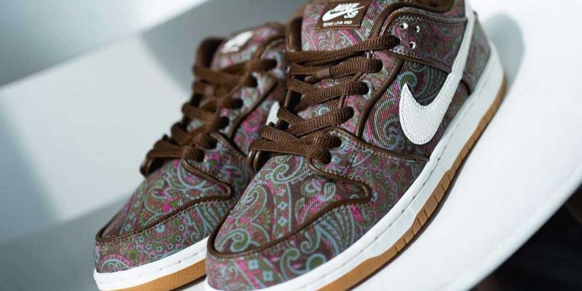 2022 Nike SB Dunk Low “Brown Paisley” coming soon