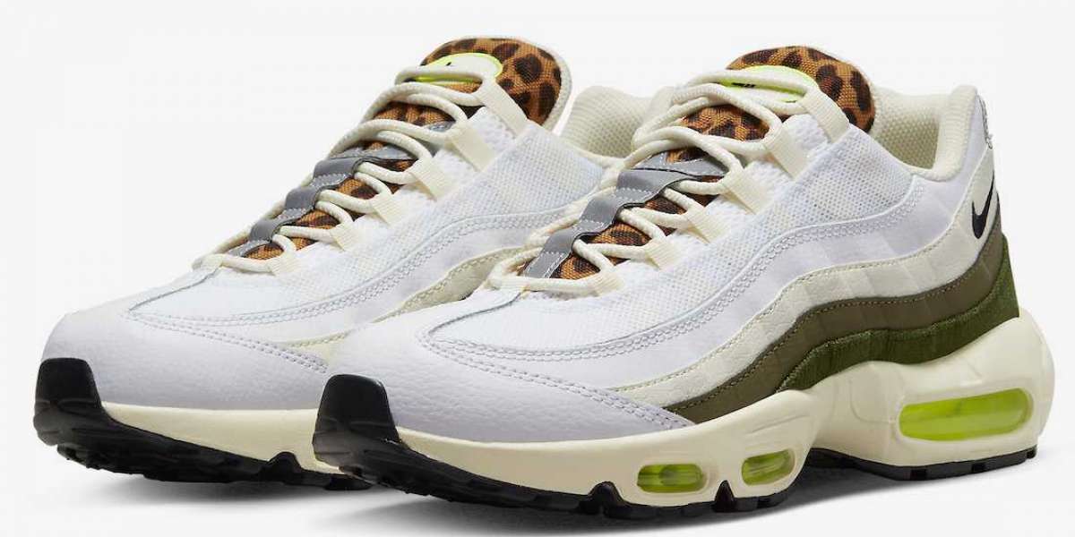 DX8972-100 Nike Air Max 95 "Leopard Tongue" Lifestyle Shoes
