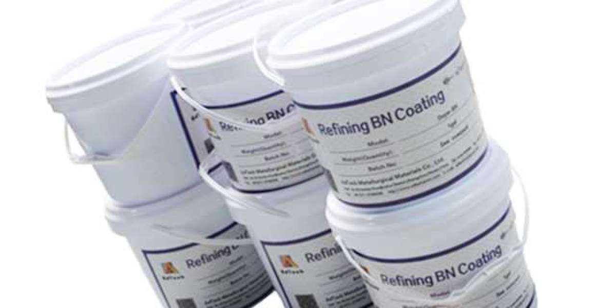 What does boron nitride coating consist of